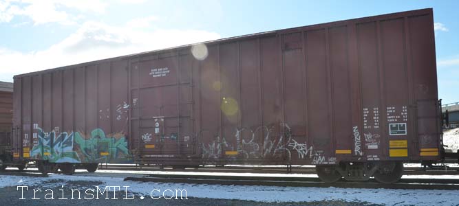 Car/wagon TR110027 left side / coté gauche